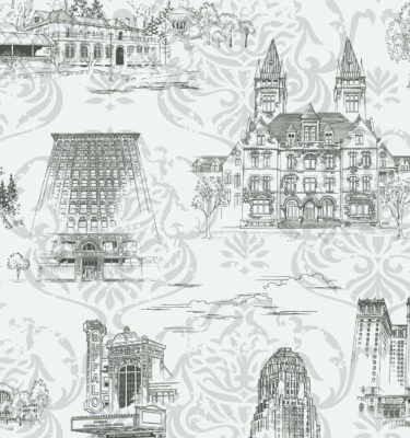 QCTD9 swatch 2798 375x400 - Queen City Toile Damask - Martin